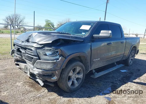 2022 Ram 1500 Laramie from USA, damaged, VIN 1C6SRFRT6NN191343